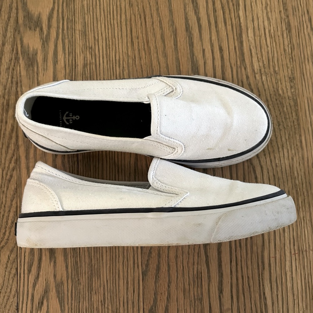 Lands’ End Canvas SlipOn Sneakers